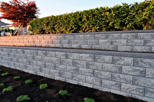 Concrete Retaining Wall Installation in Pataskala