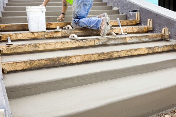 Concrete Steps Pouring in Pataskala