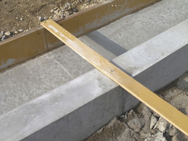 Cement Footing Installation in Pataskala
