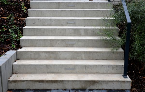 Poured Step Installation in Pataskala