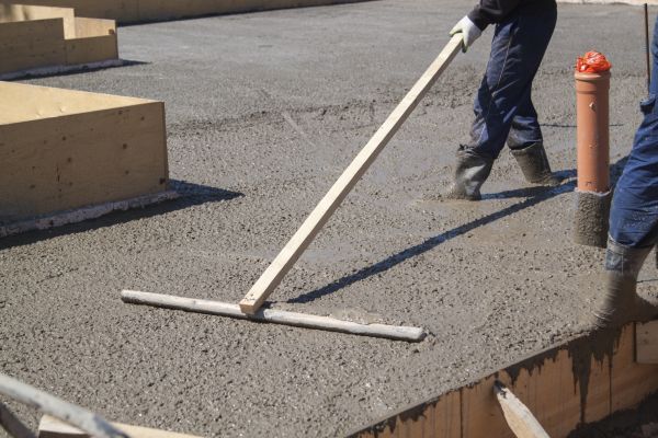Concrete Platform Installation in Pataskala