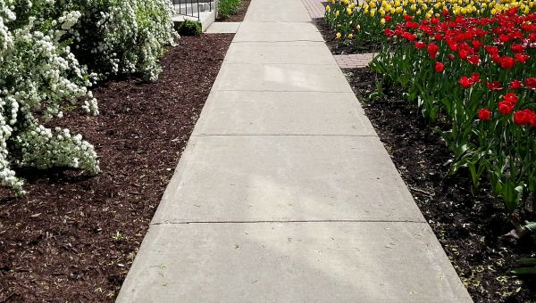 Cement Sidewalk Installation in Pataskala