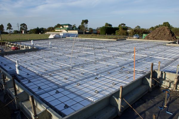 Barn Pad Construction in Pataskala