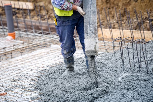 Cabin Foundation Pouring in Pataskala