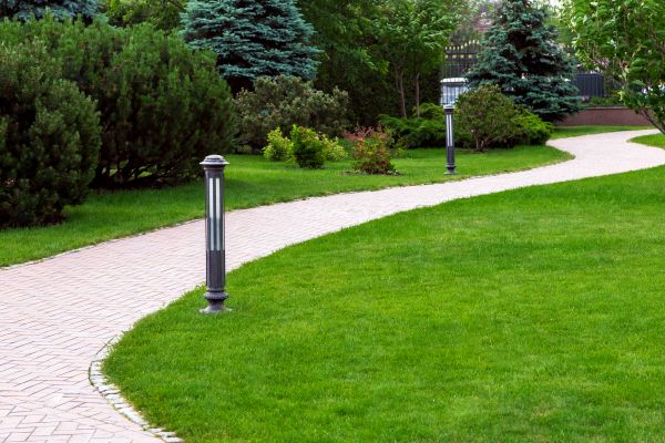 Backyard Sidewalk Installation in Pataskala